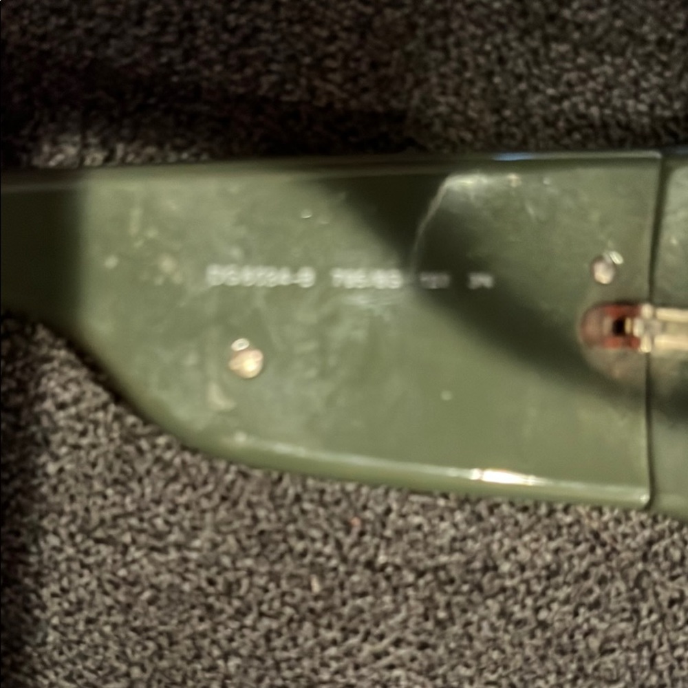 Dolce Gabbana Olive Green sheild Sunglasses - Picture 11 of 16